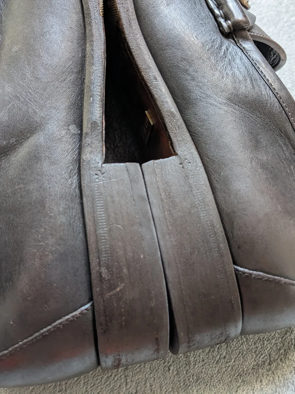 Gucci Horsebit Loafers Brown Men 9.5 D Leather Slip Ons